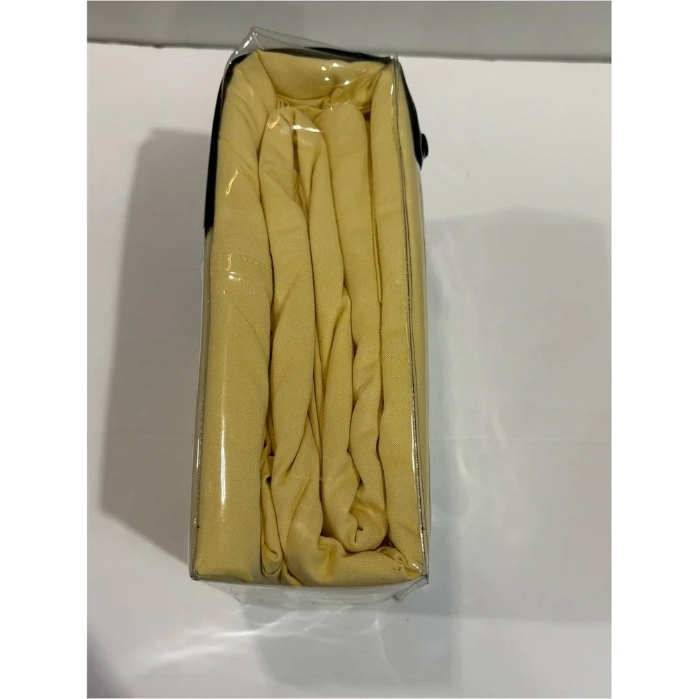 Ralph Lauren Luxury Oxford Yellow QUEEN Flat Sheet - New MSRP $145